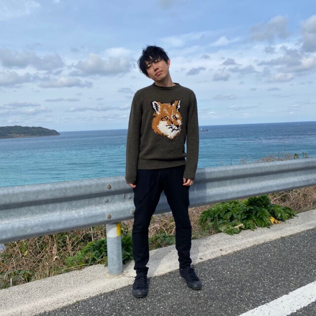 Maison Kitsune（メゾンキツネ）の「LEATHER FOX HEAD KEYRING（キー