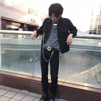 Gucci ベルト　着画あり　110cm 20181114191425124_200.jpg