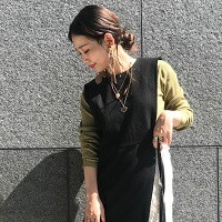 SLOBE IENA（スローブイエナ）の「リネン混オールインワン【手洗い可能